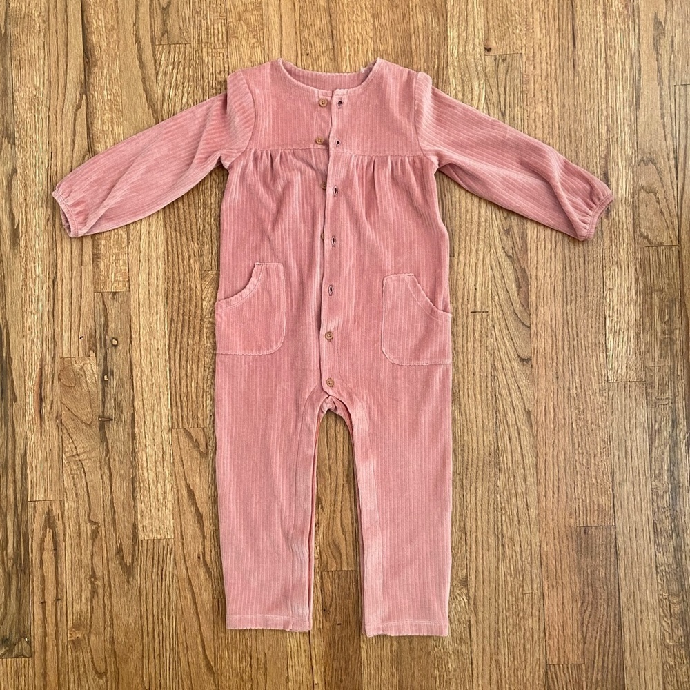 NWOT M&S | Dusty Rose Pink Long-Sleeve Romper